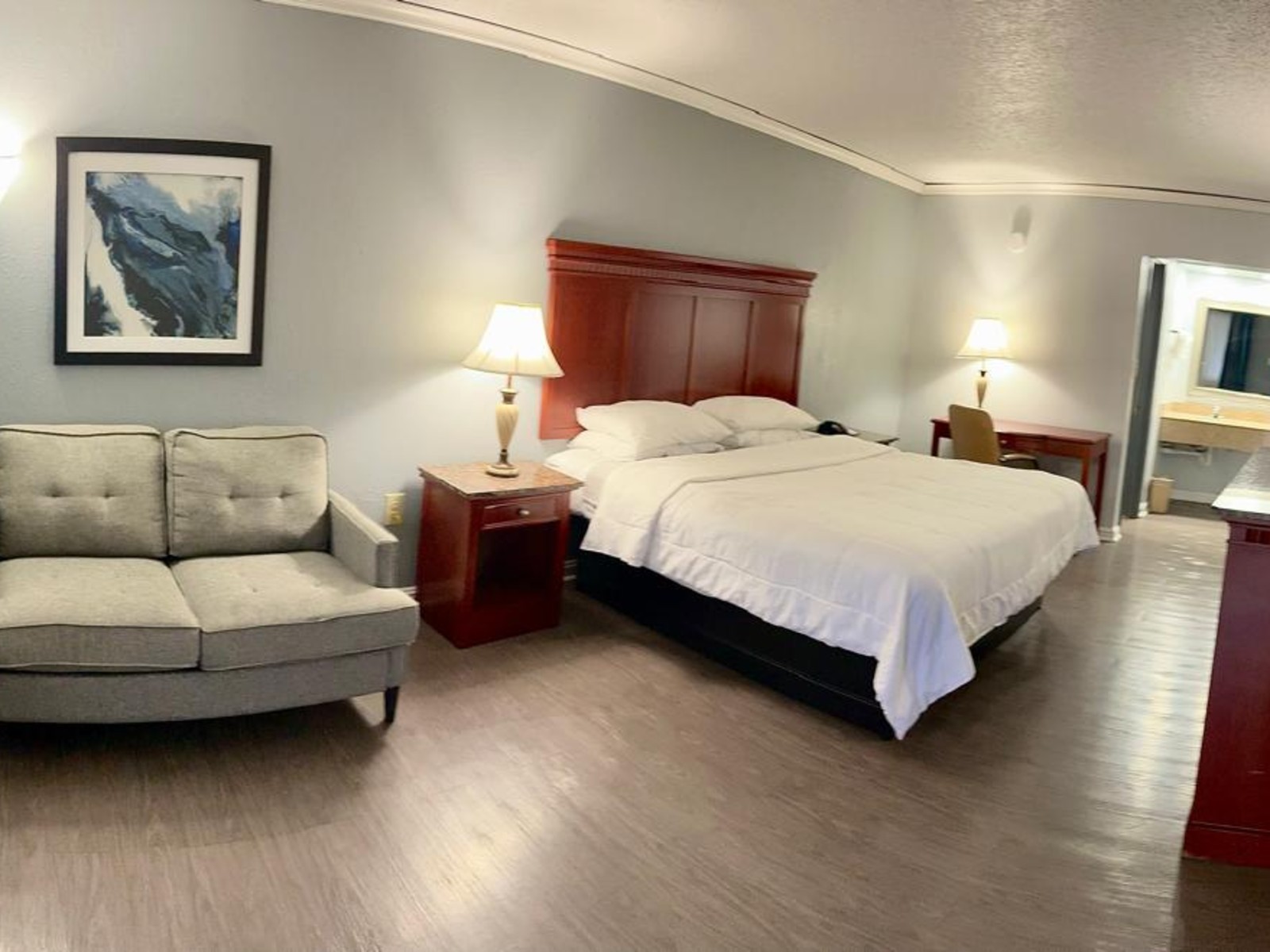 Queen bed